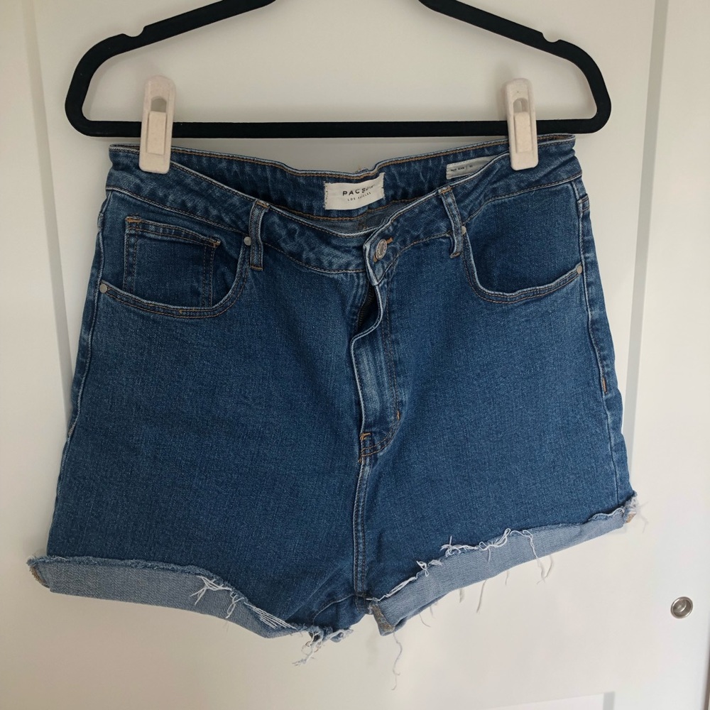 Pacsun high rise mom Jean shorts